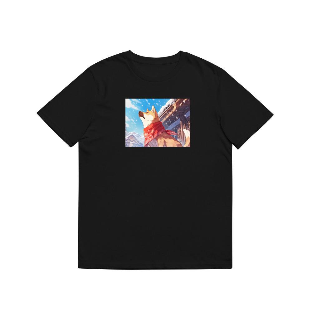 A Shiba's Snowy Serenade T-Shirts