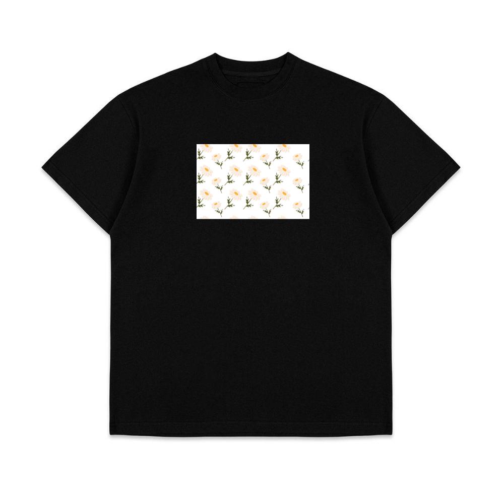 A Simple Floral Pattern in Rosy Hues T-Shirts
