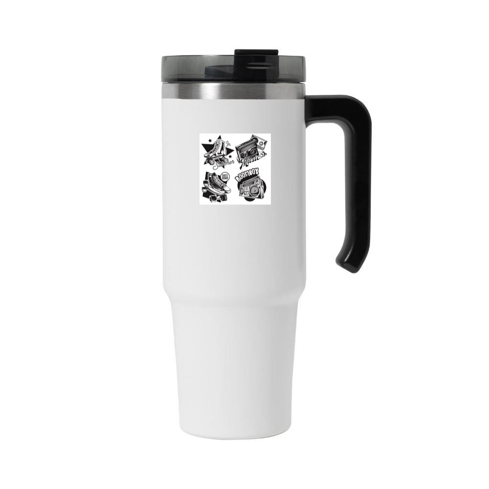 A Skate and Music Story Tumbler