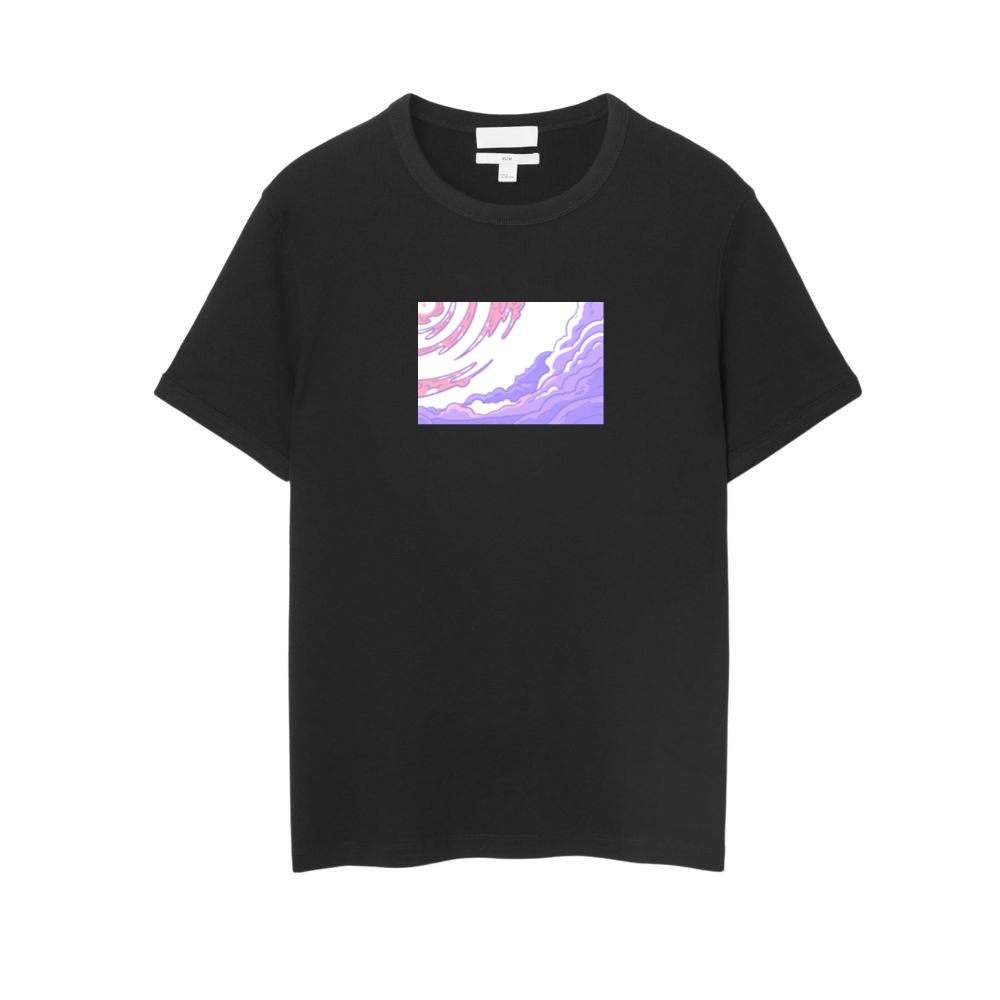 A Sky of Fluid Dreams and Lavender Clouds T-Shirts