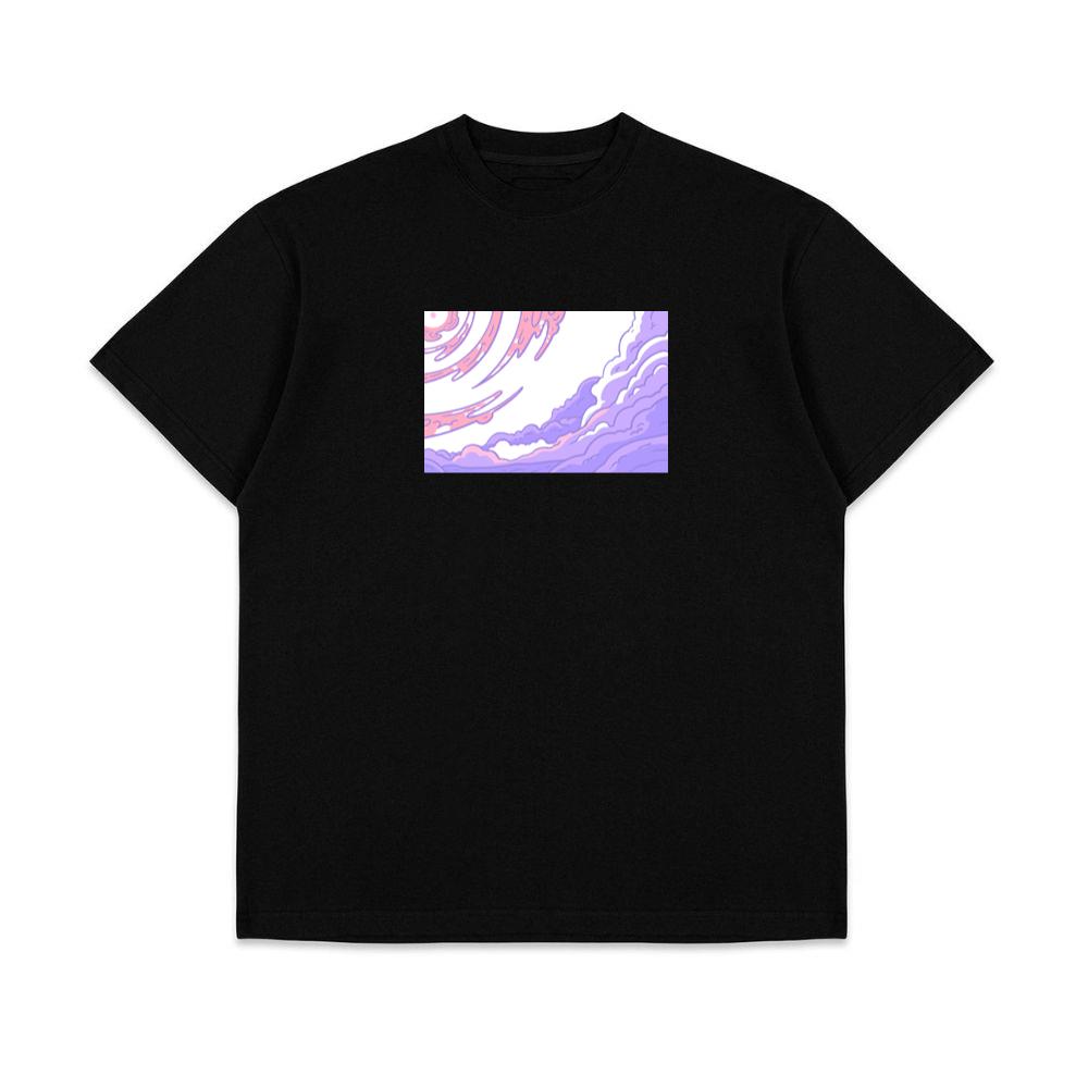A Sky of Fluid Dreams and Lavender Clouds T-Shirts