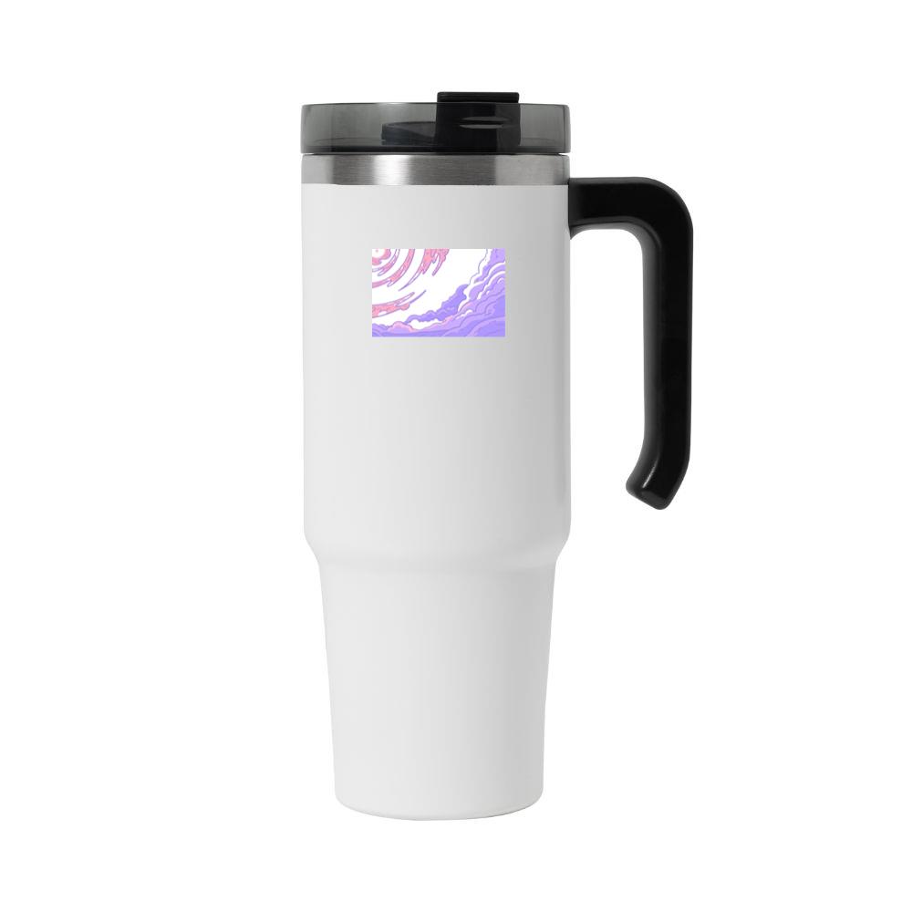 A Sky of Fluid Dreams and Lavender Clouds Tumbler