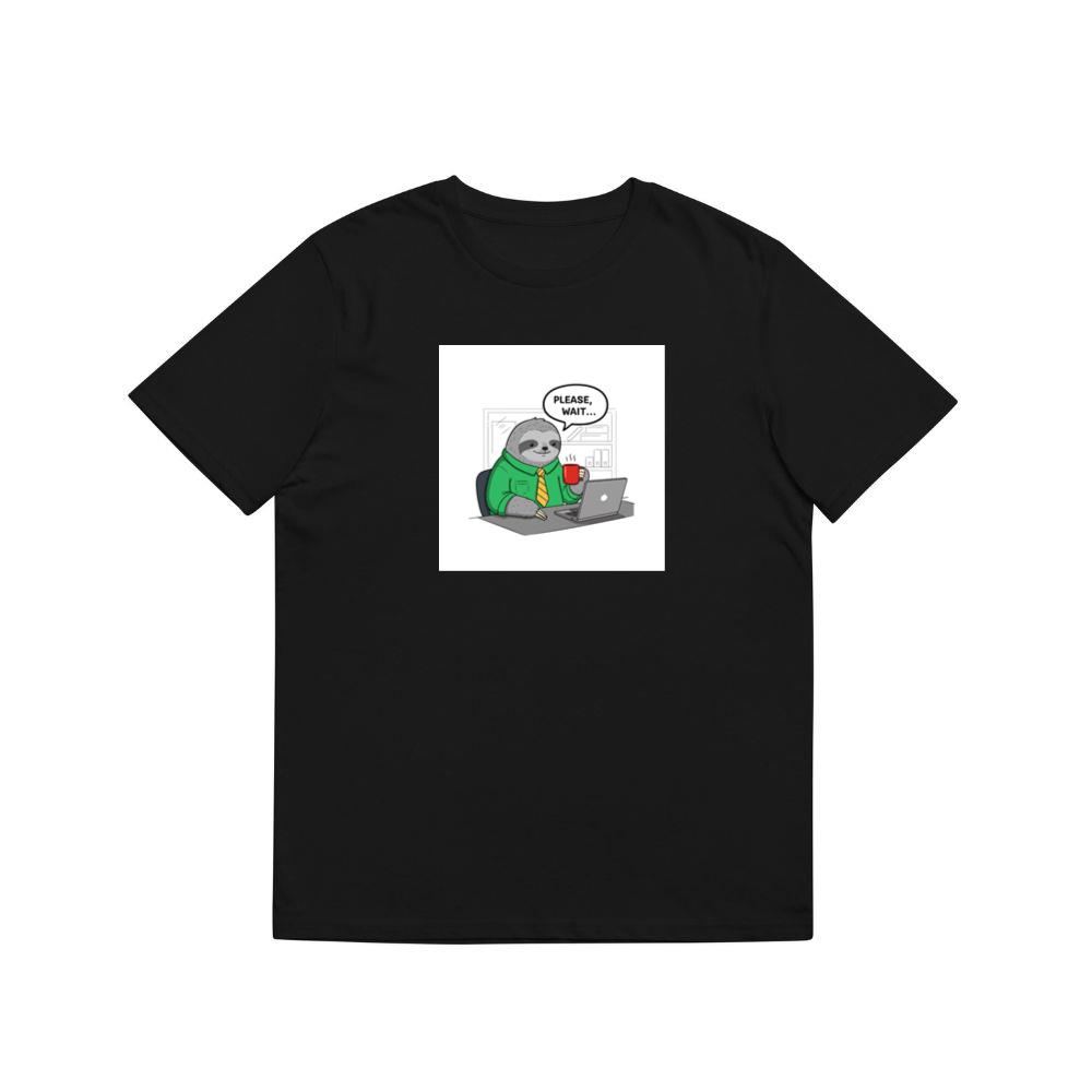 A Sloth's Polite Plea for Patience at the Office T-Shirts