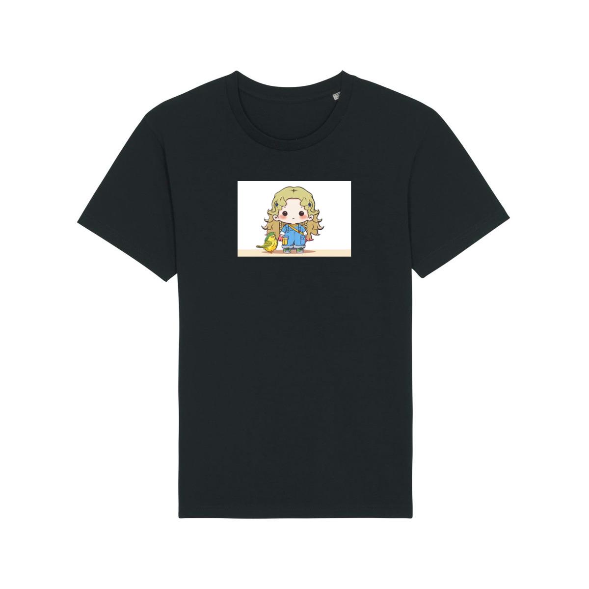 A Songbird's Serenade and a Child's Quiet Charm T-Shirts