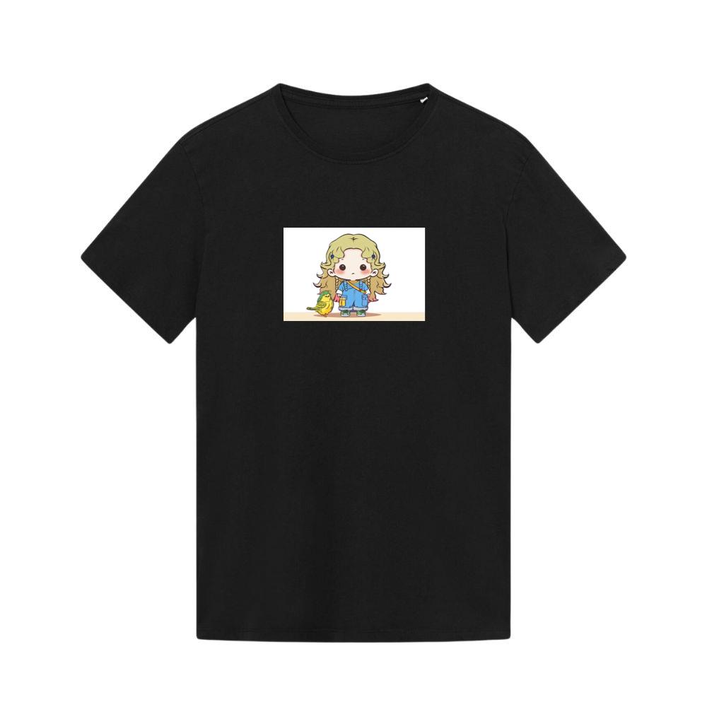 A Songbird's Serenade and a Child's Quiet Charm T-Shirts