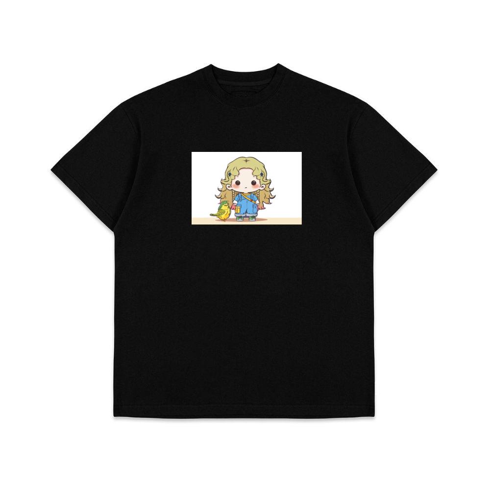 A Songbird's Serenade and a Child's Quiet Charm T-Shirts