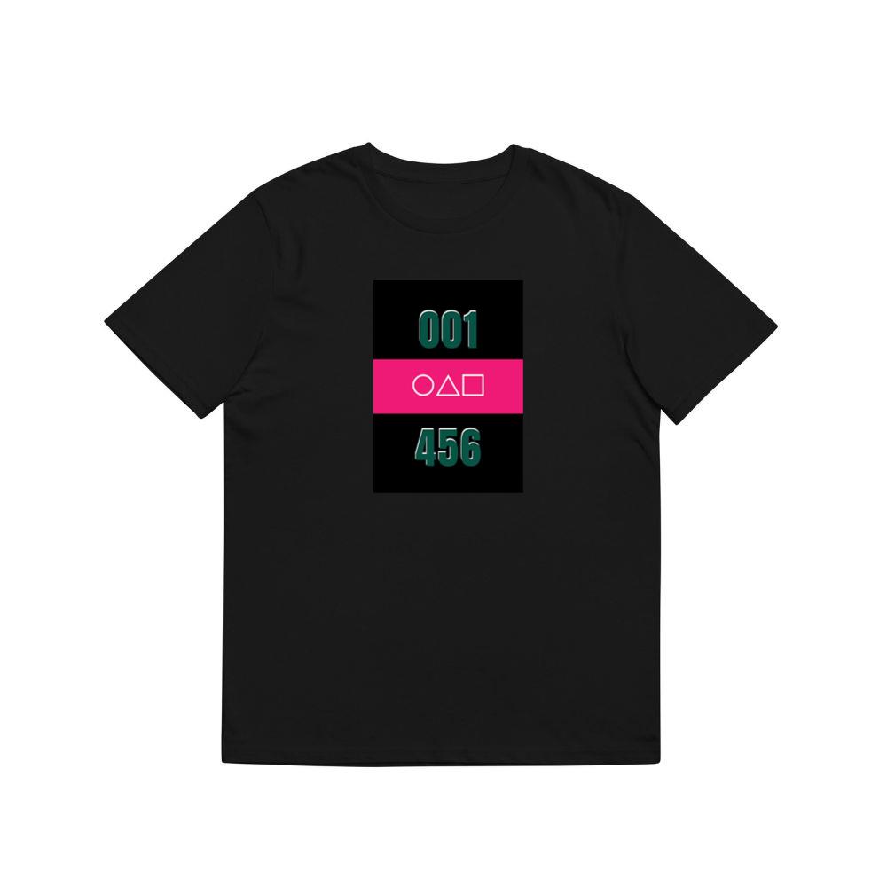 A Squid Game Tribute with Iconic Numbers and Shapes T-Shirts