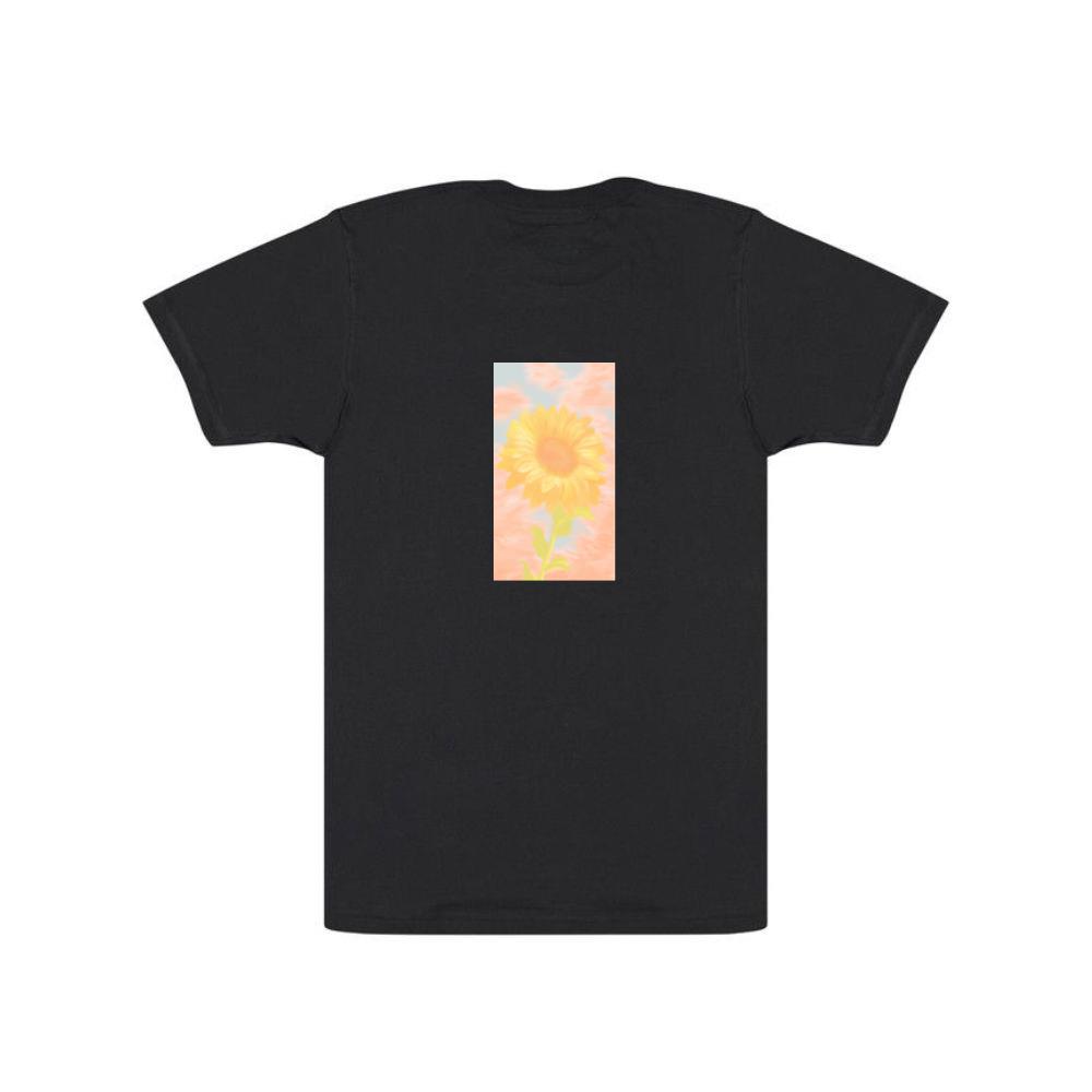 A Sunflower in Pastel Cloud Hues T-Shirts