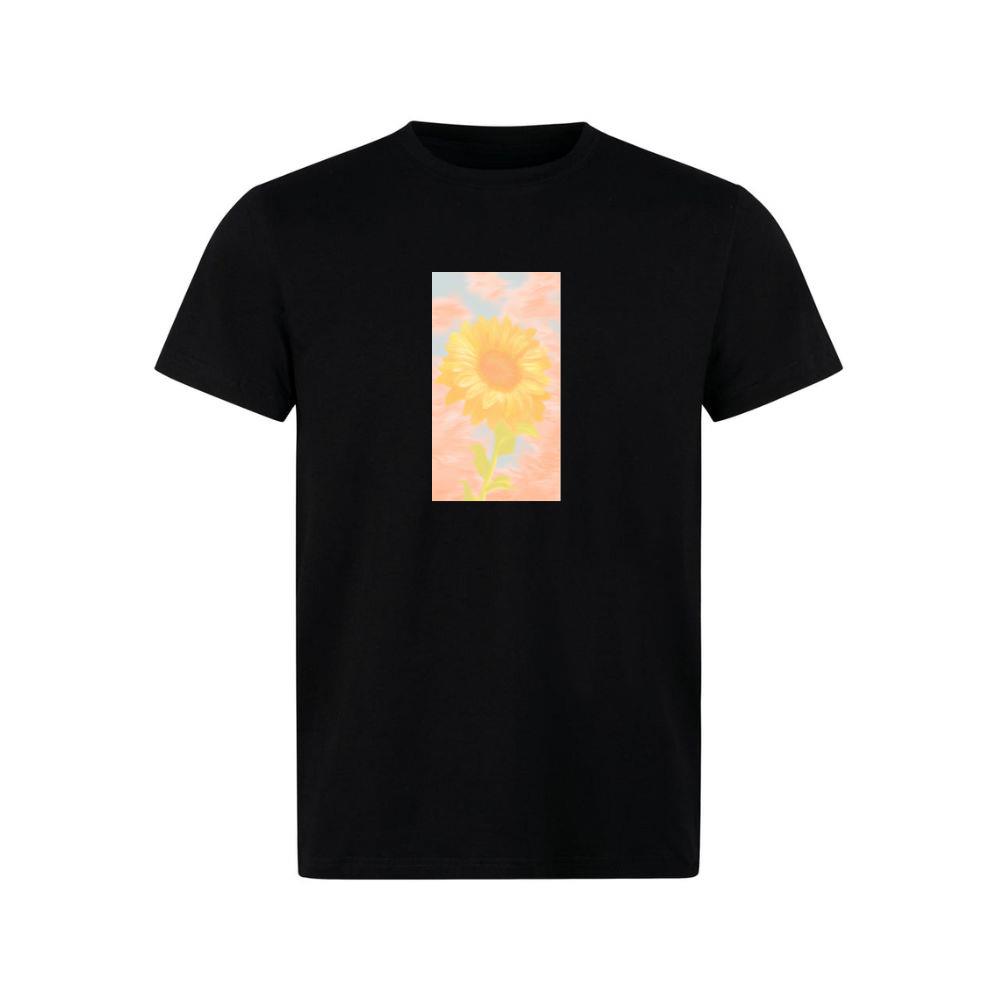 A Sunflower in Pastel Cloud Hues TShirts Jellsy