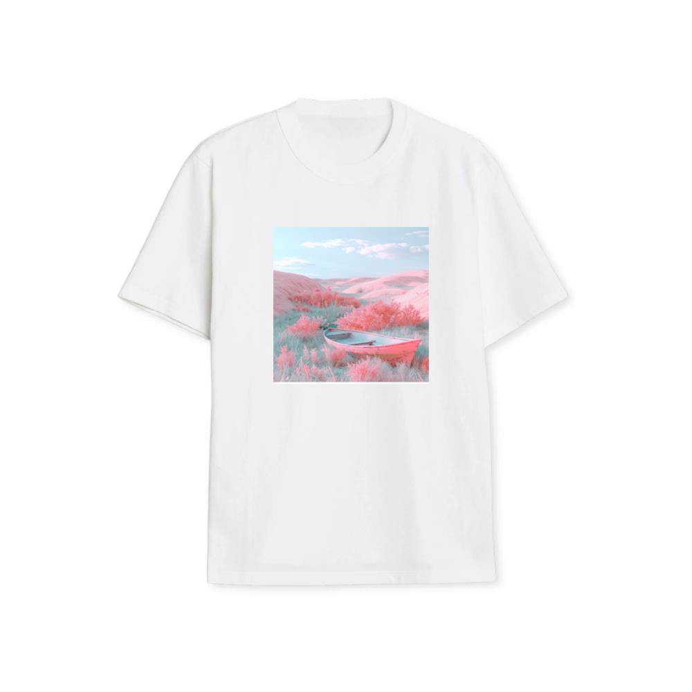 A Surreal Landscape in Soft Colors T-Shirts