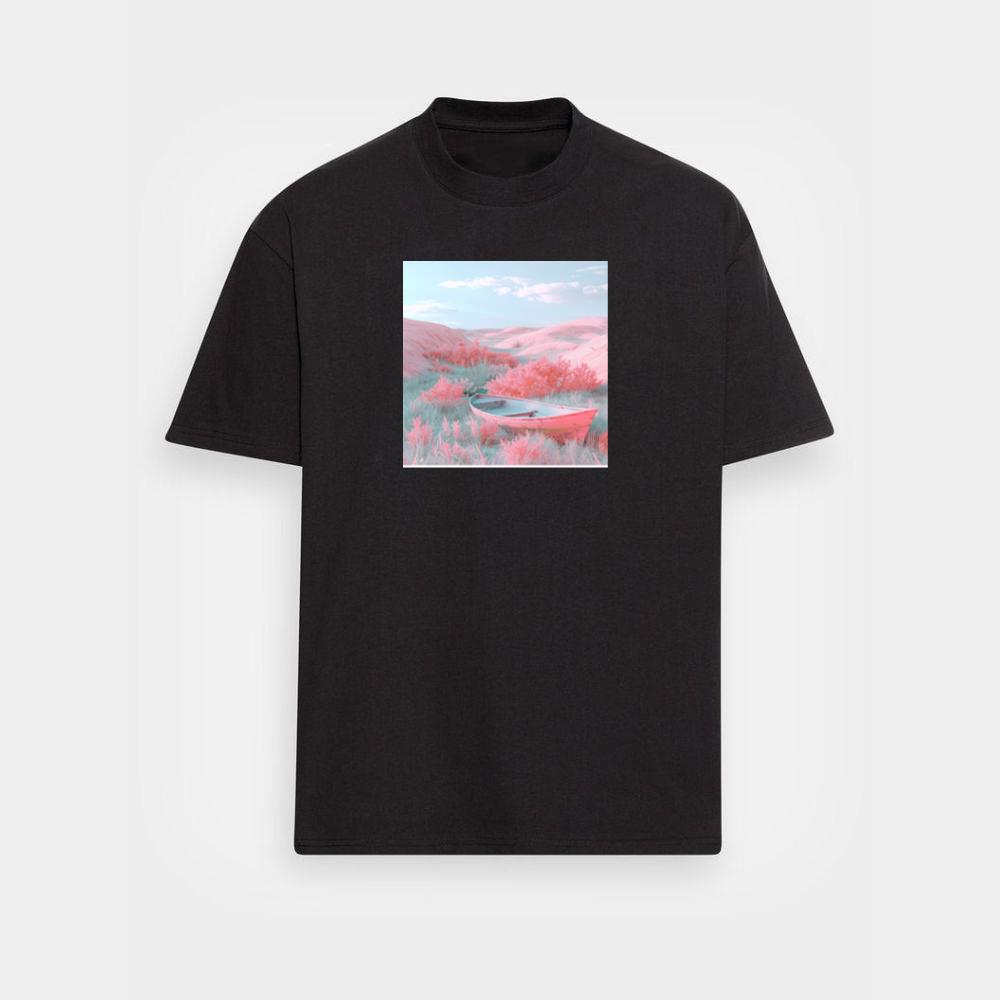 A Surreal Landscape in Soft Colors T-Shirts