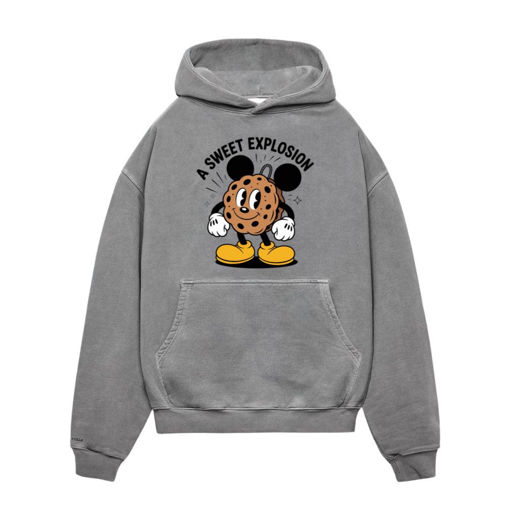 A Sweet Explosion Cookie Cartoon Vintage Style