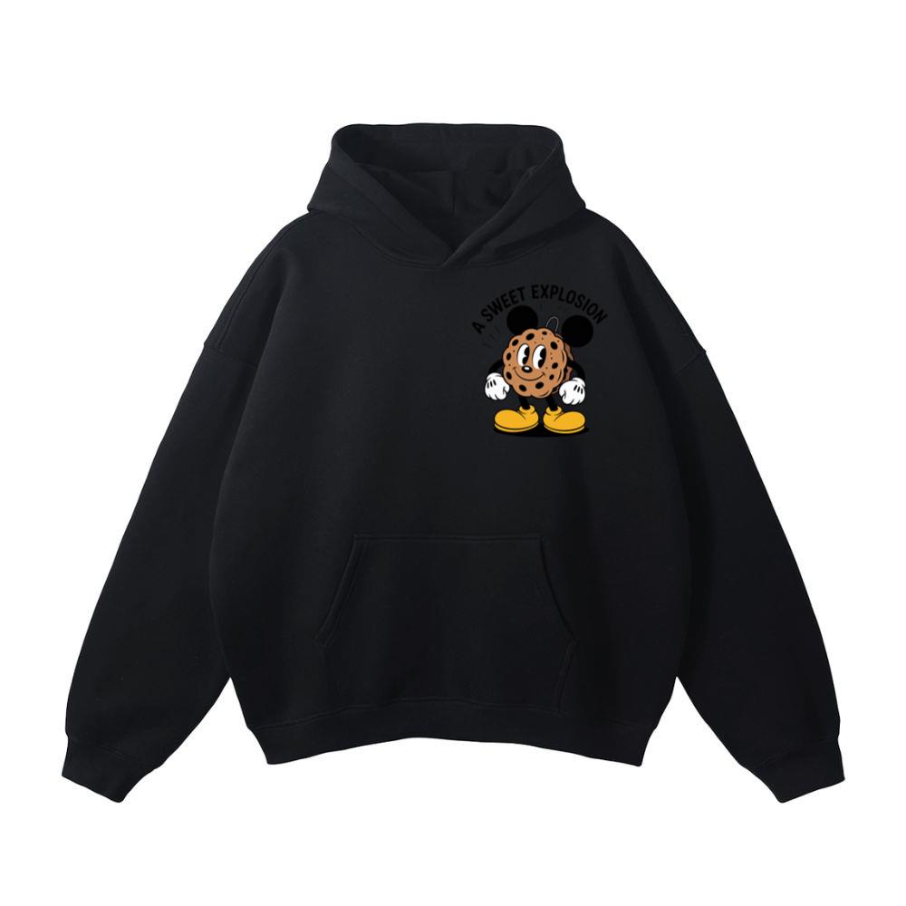 A Sweet Explosion Cookie Cartoon Vintage Style Hoodie