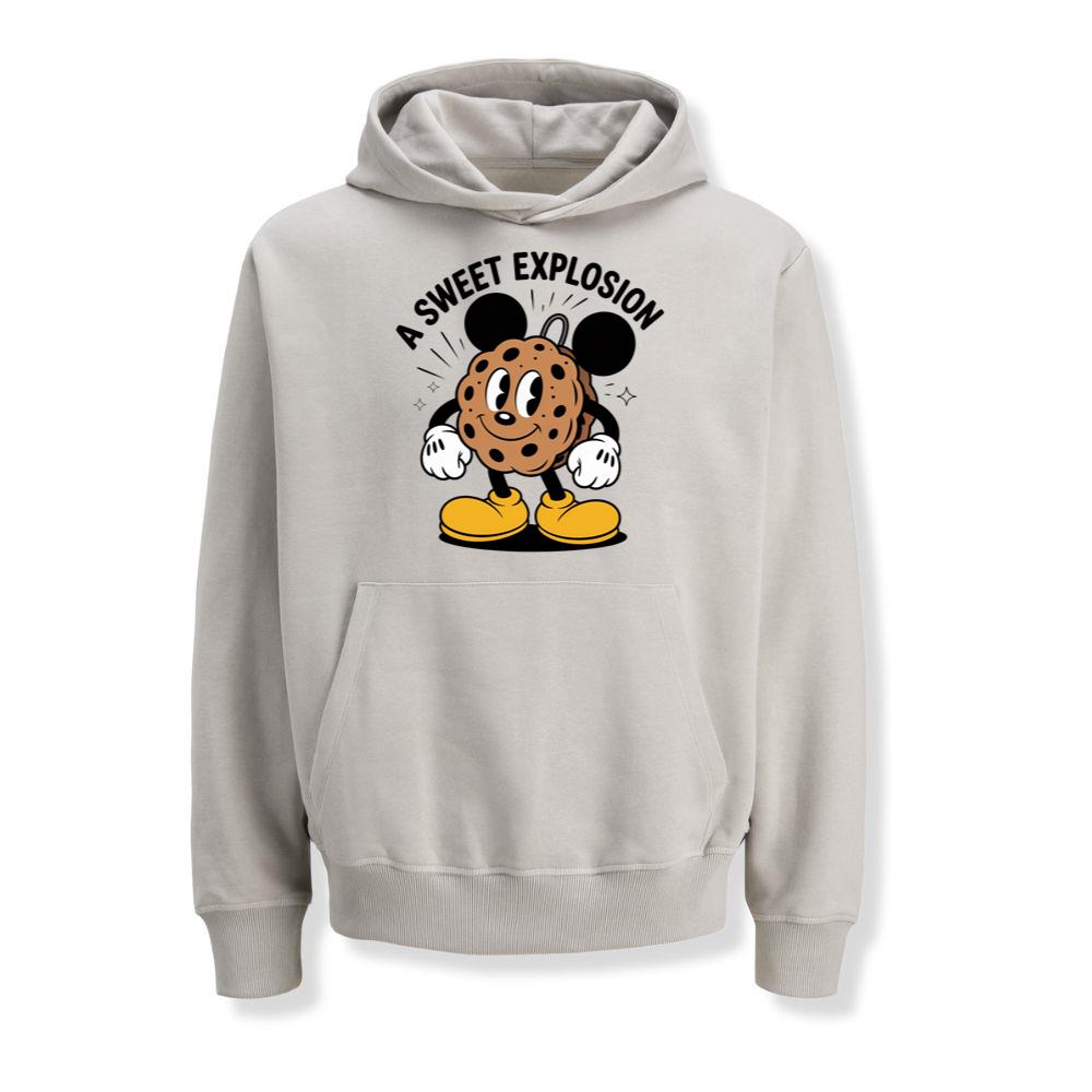 A Sweet Explosion Cookie Cartoon Vintage Style Hoodies
