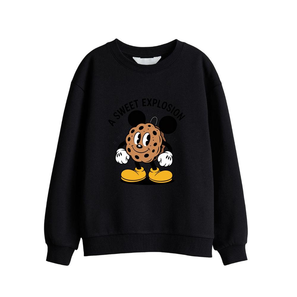 A Sweet Explosion Cookie Cartoon Vintage Style Sweatsrhit