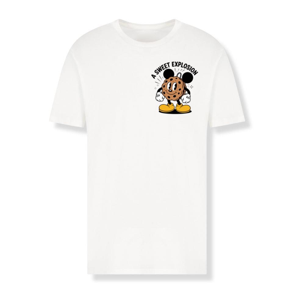 A Sweet Explosion Cookie Cartoon Vintage Style T-Shirt