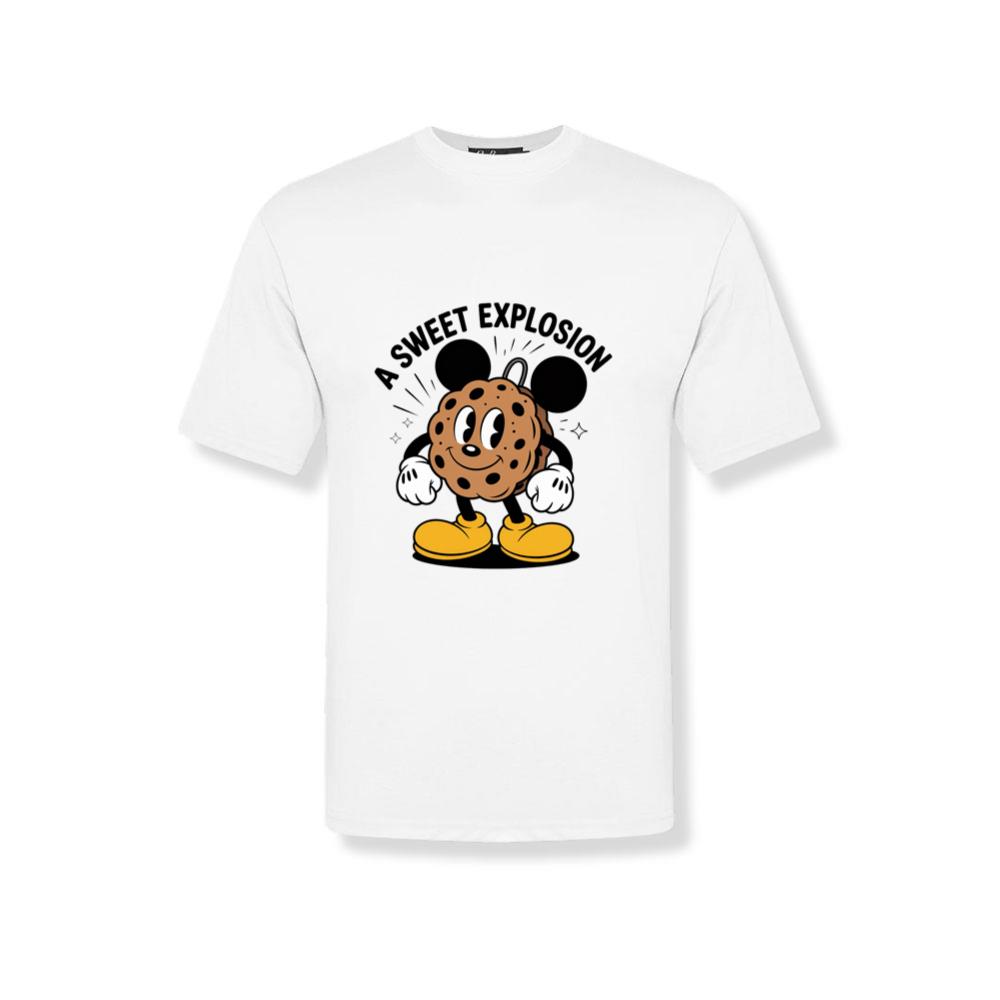 A Sweet Explosion Cookie Cartoon Vintage Style T-Shirts