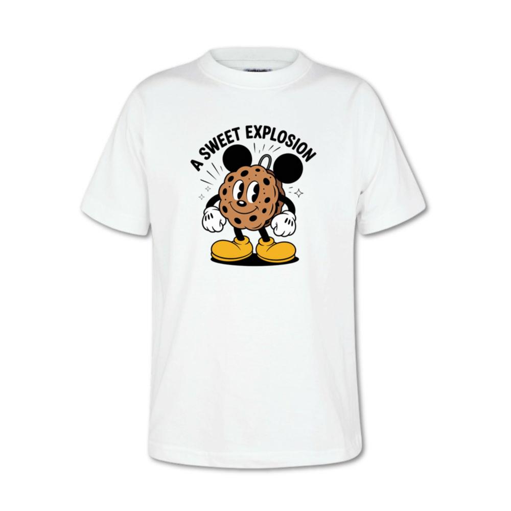 A Sweet Explosion Cookie Cartoon Vintage Style T-Shirts