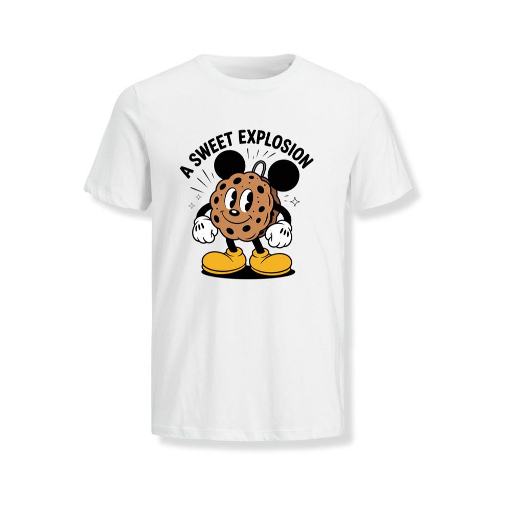 A Sweet Explosion Cookie Cartoon Vintage Style T-Shirts