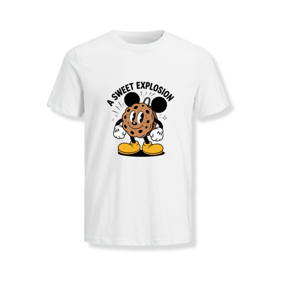 A Sweet Explosion Cookie Cartoon Vintage Style T-Shirts