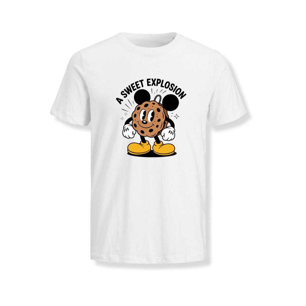 A Sweet Explosion Cookie Cartoon Vintage Style T-Shirts