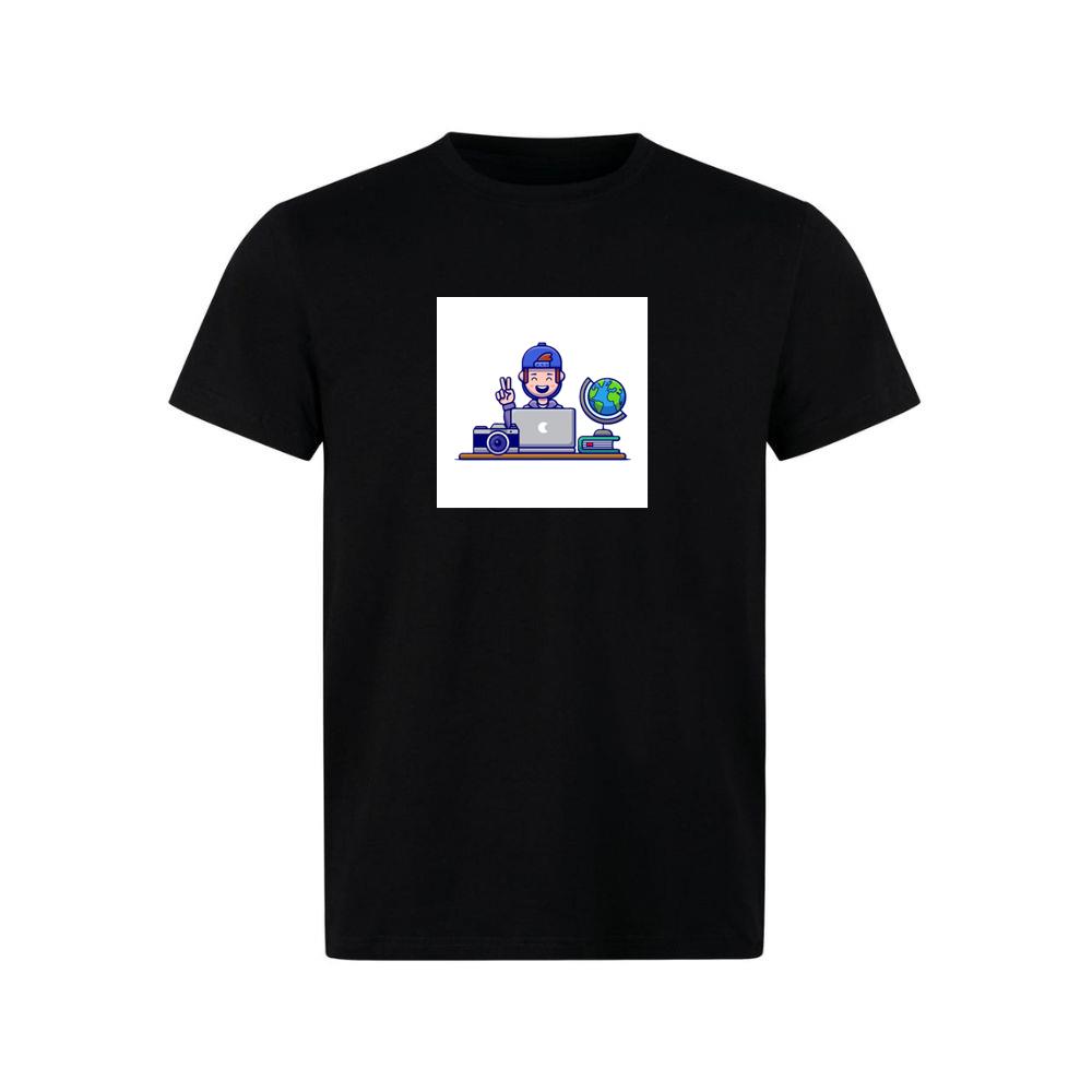 A Young Travelers Digital Day in a Cheerful Hue TShirts Muckyknees