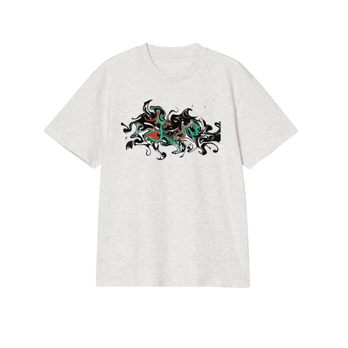 Abstract Art Freaky Hypnotic Colorful Unique Graphics Design T-Shirt