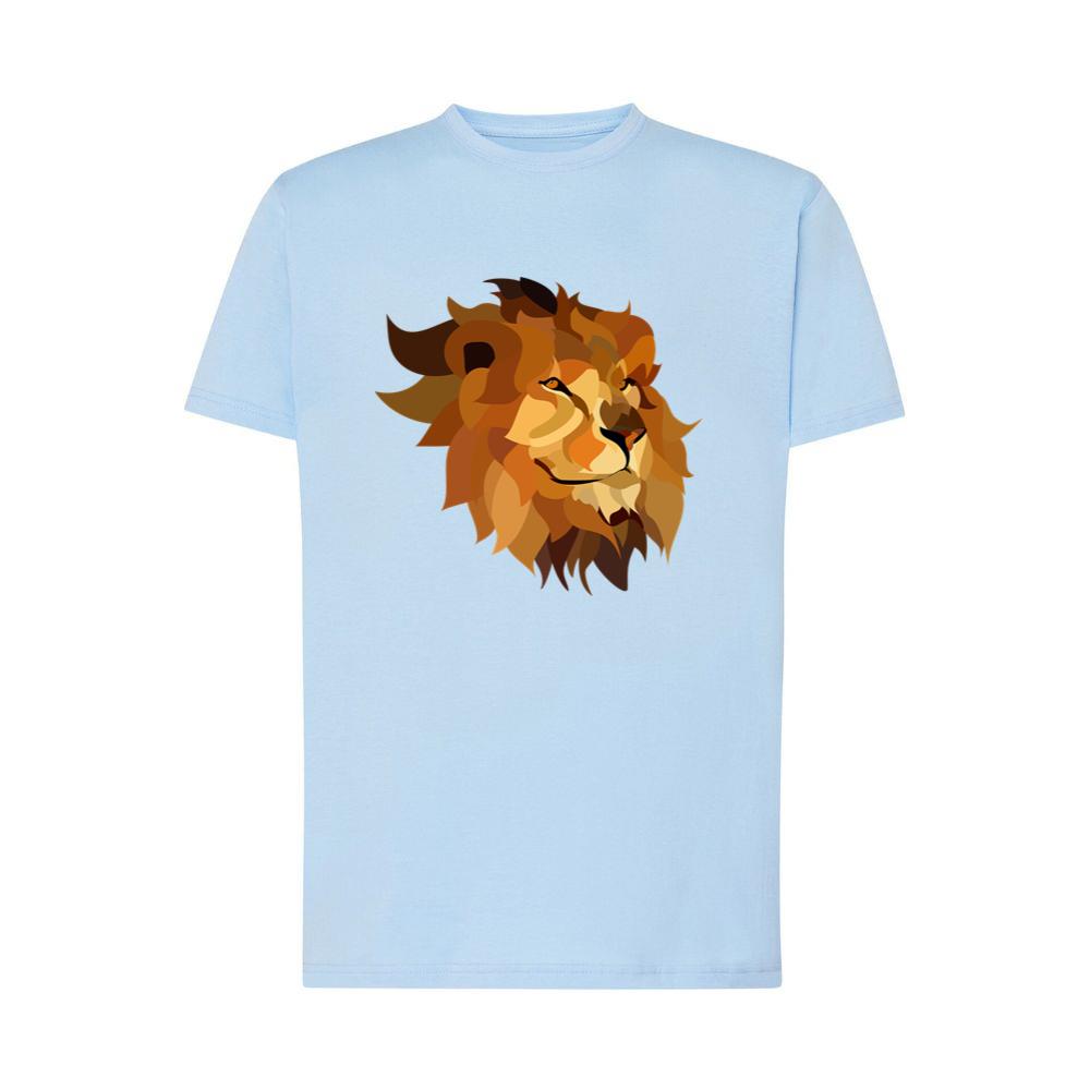 Abstract Artistic Lion Face T-Shirts