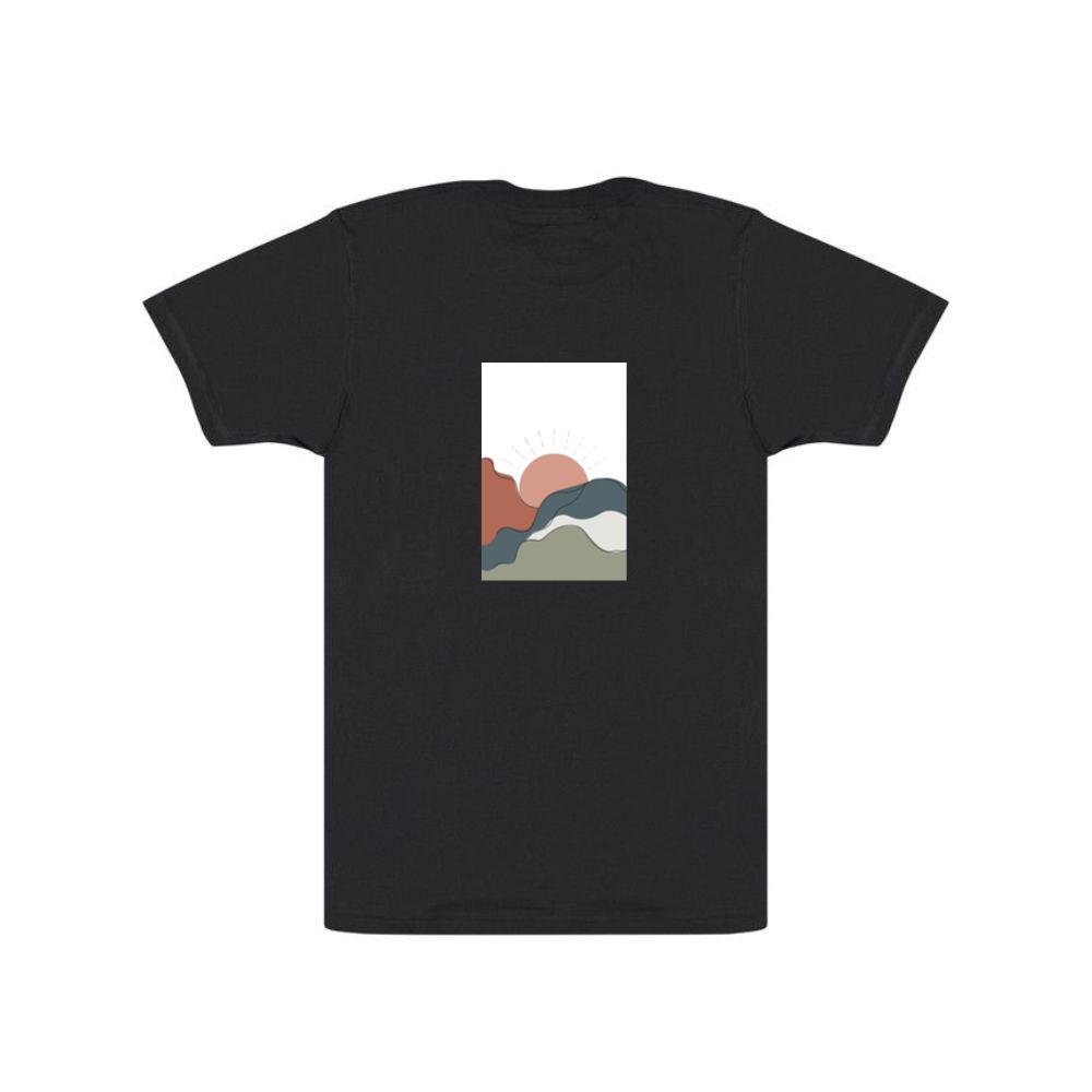 Abstract Hills in a Warm and Minimalist Design T-Shirts
