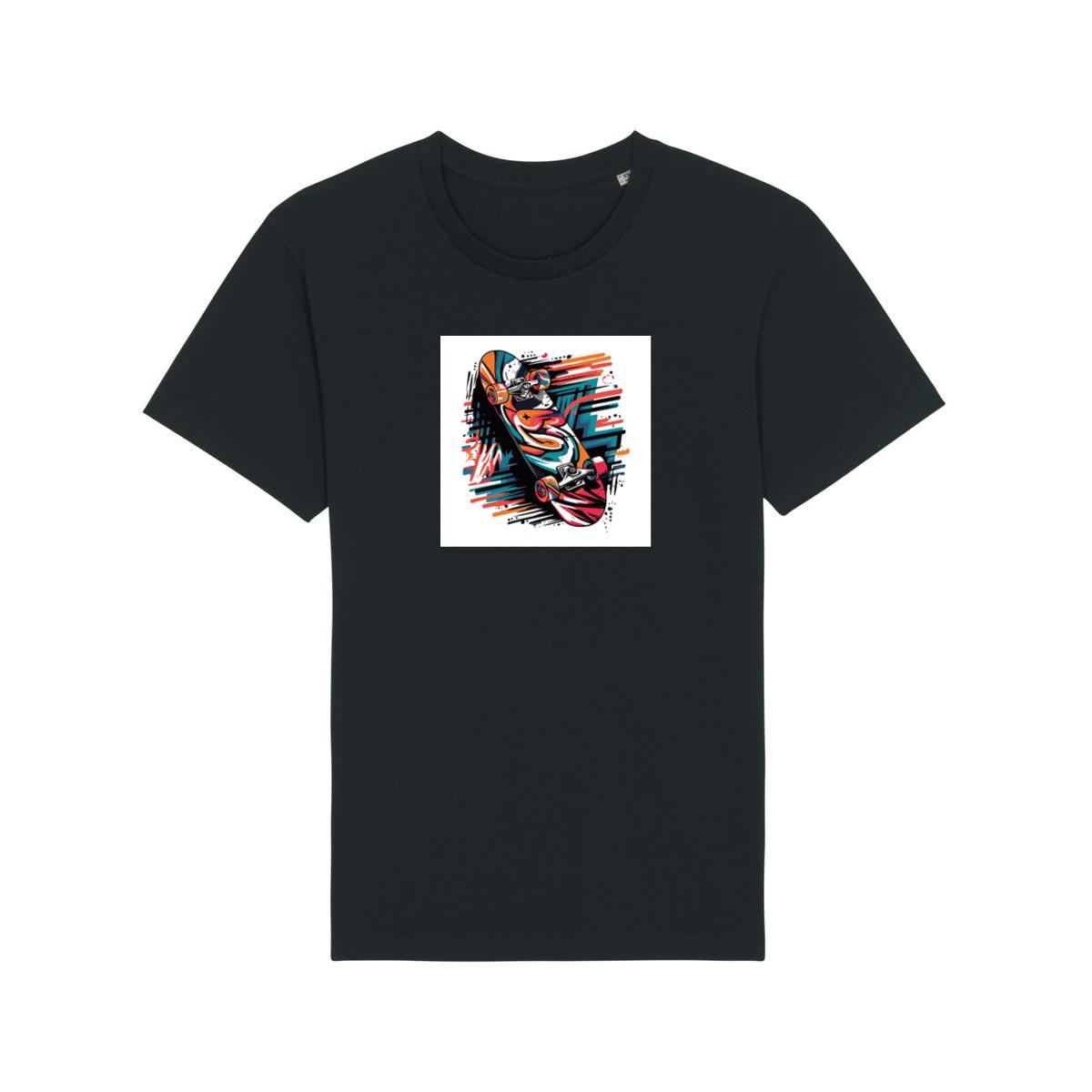 Abstract Skateboard Design T-Shirts