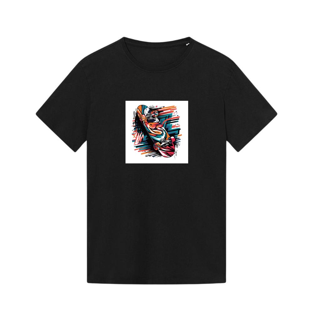 Abstract Skateboard Design T-Shirts