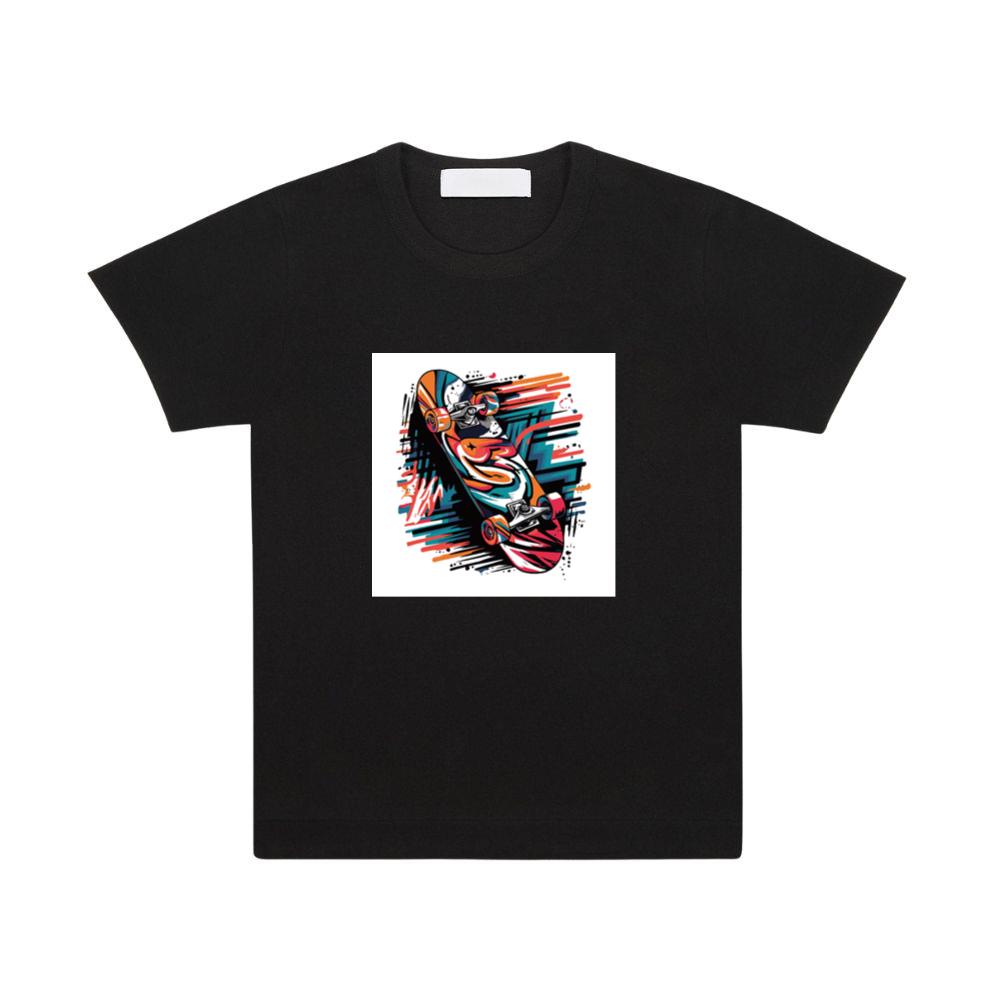 Abstract Skateboard Design T-Shirts