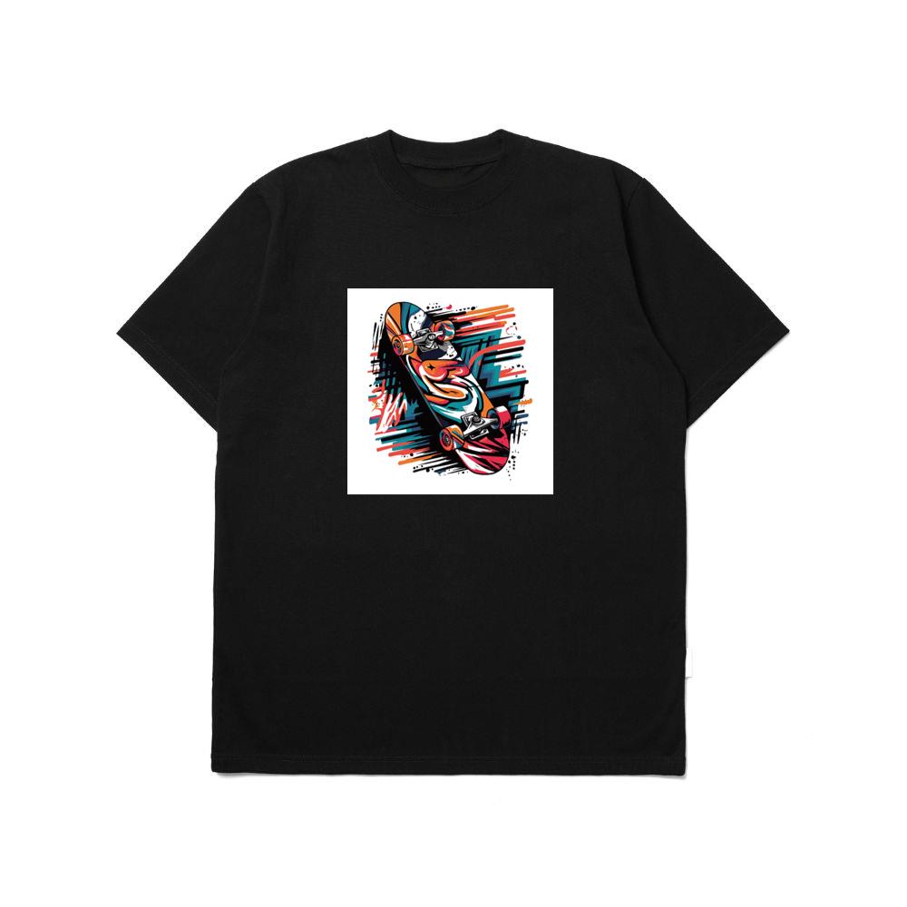 Abstract Skateboard Design TShirts Printdes