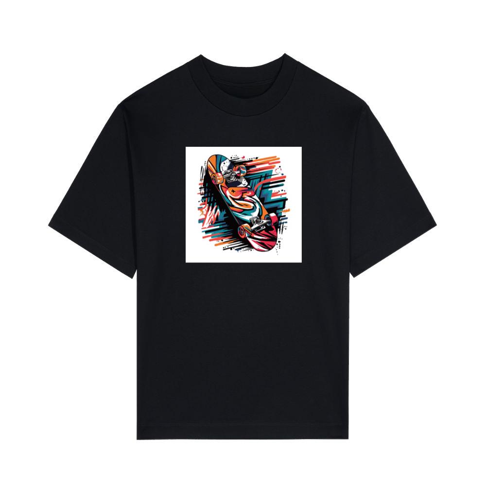 Abstract Skateboard Design T-Shirts