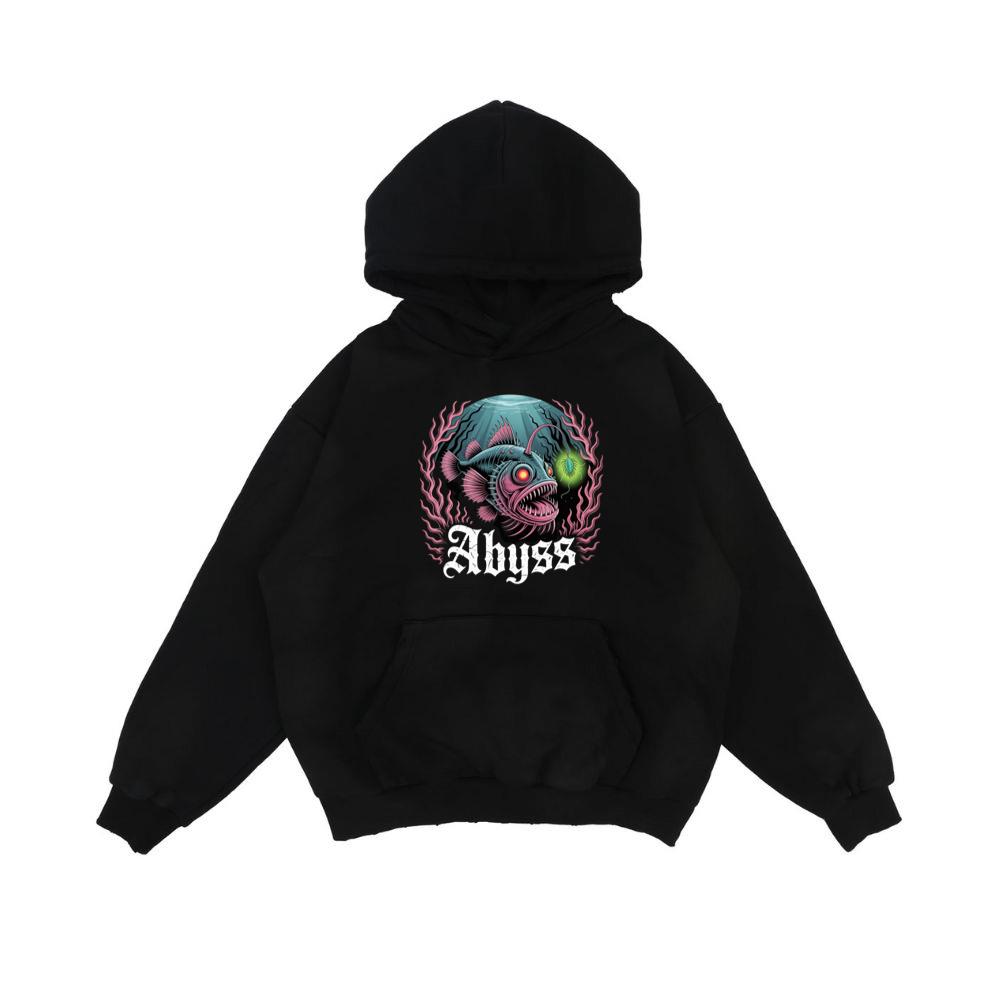Abyss Deep Sea Fish Creepy Graphic Hoodie