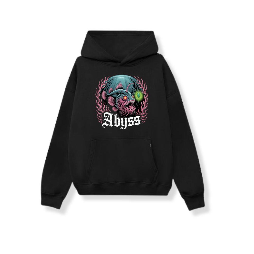 Abyss Deep Sea Fish Creepy Graphic Hoodie Myheroshop