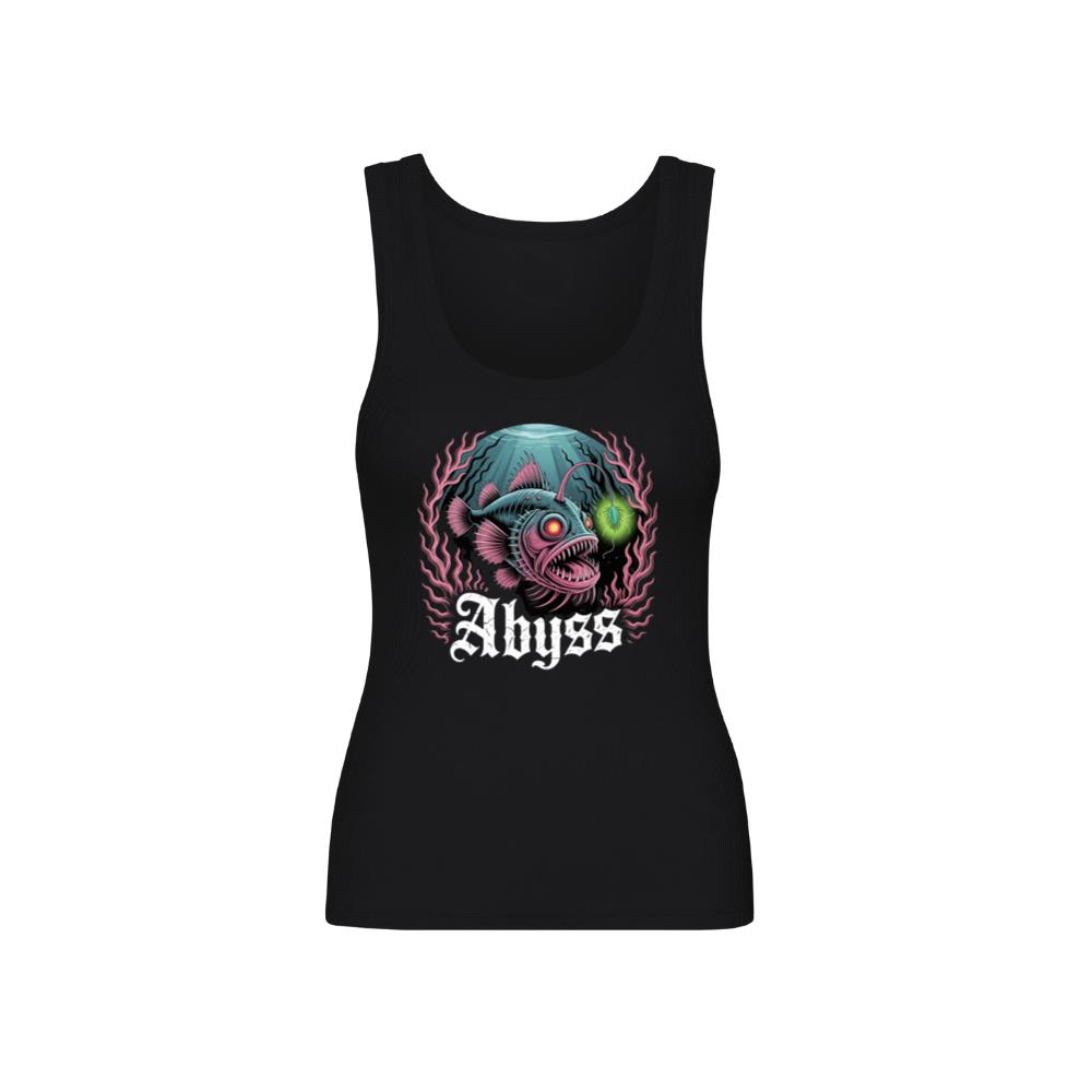 Abyss Deep Sea Fish Creepy Graphic TankTop