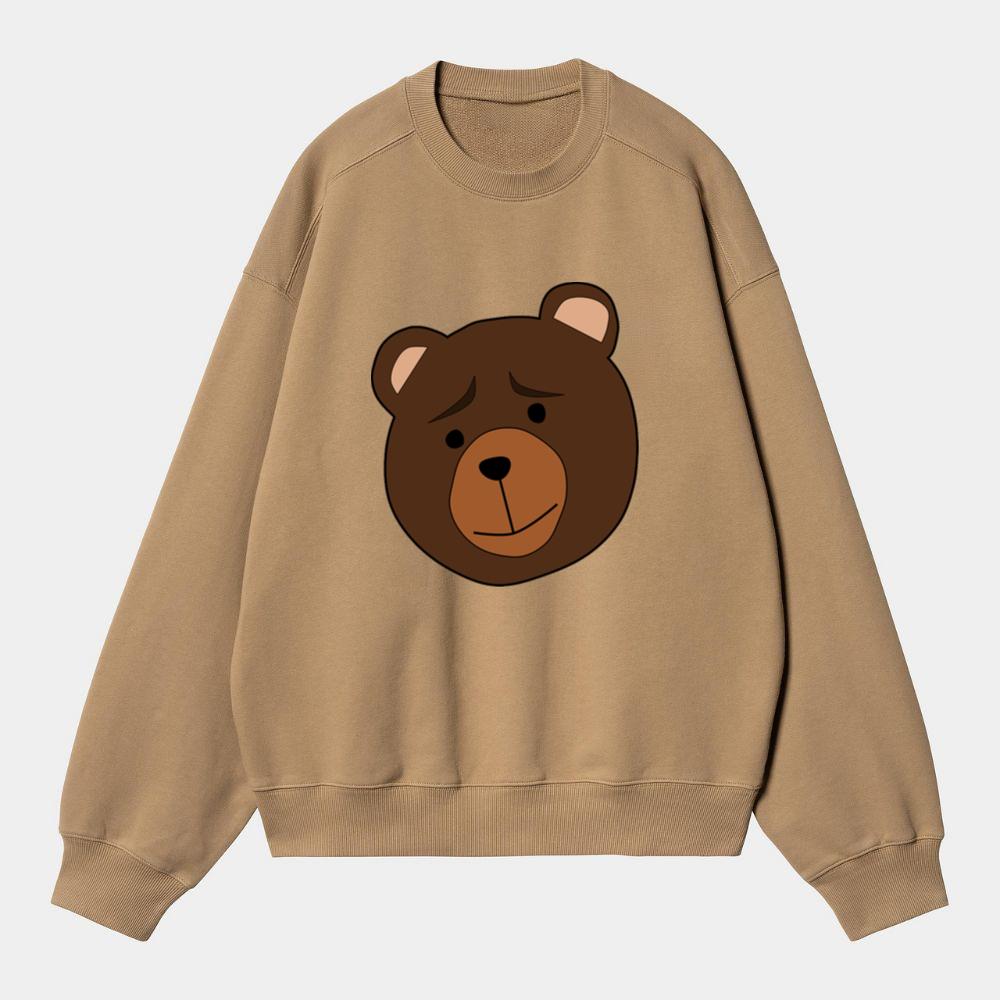 Adorable Brown Bear Sweatshirt