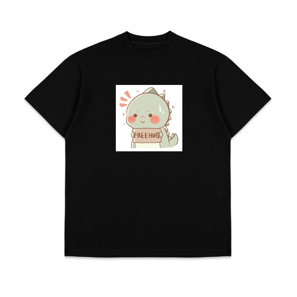 Adorable Free Hug Dino T-Shirts