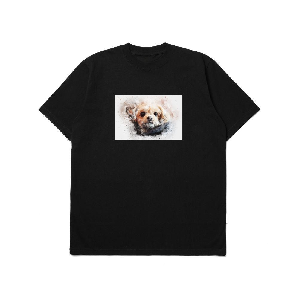Adorable Puppy with Big Eyes TShirts Yomigold