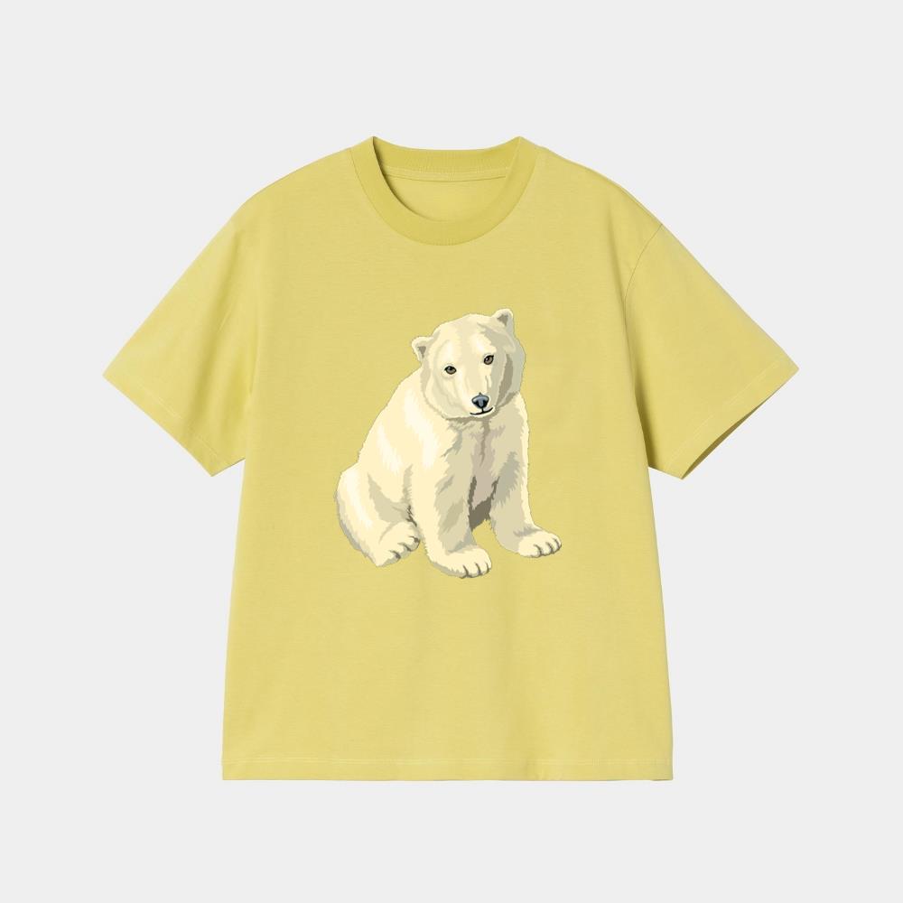 Adorable Sitting Polar Bear T-Shirt - Image 3