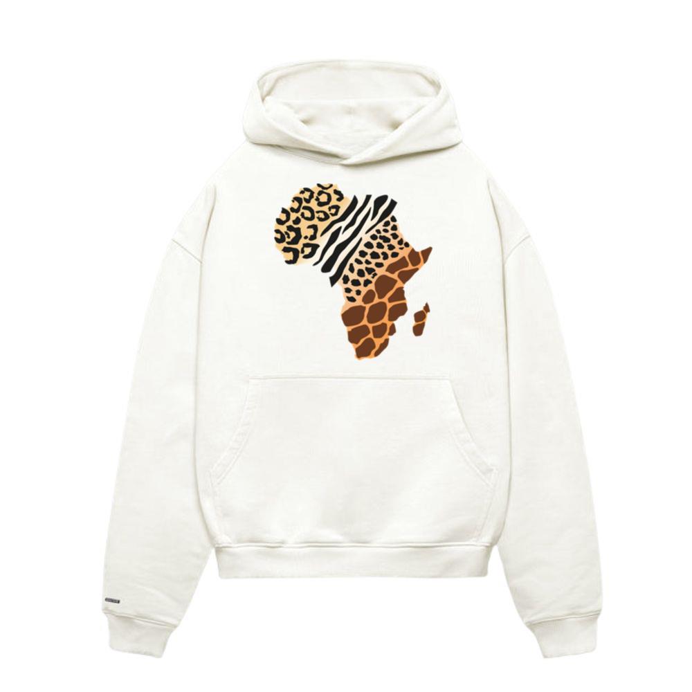 African Animal Pattern Hoodie