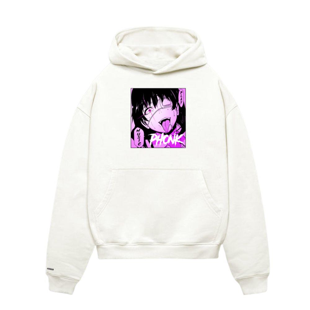 Aggressive Anime phonk apparel Hoodie