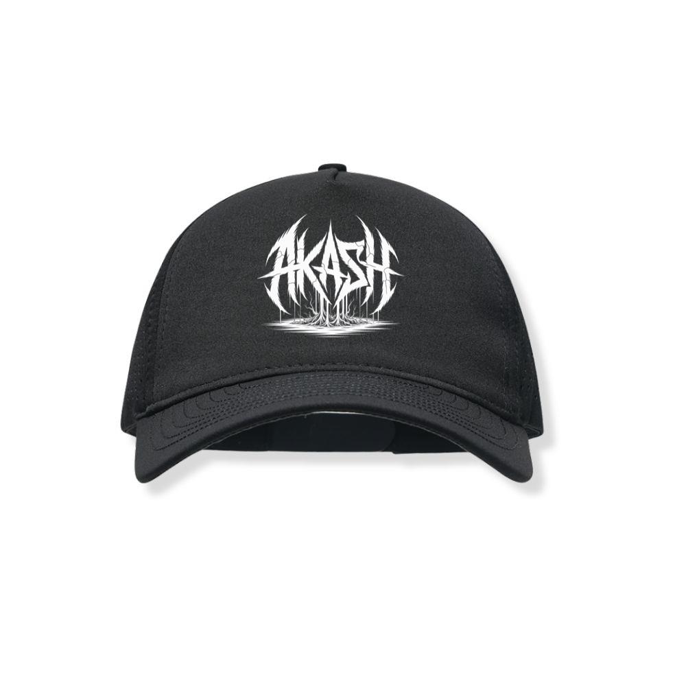 Akash Retro Typography Graphic Style Black Hat
