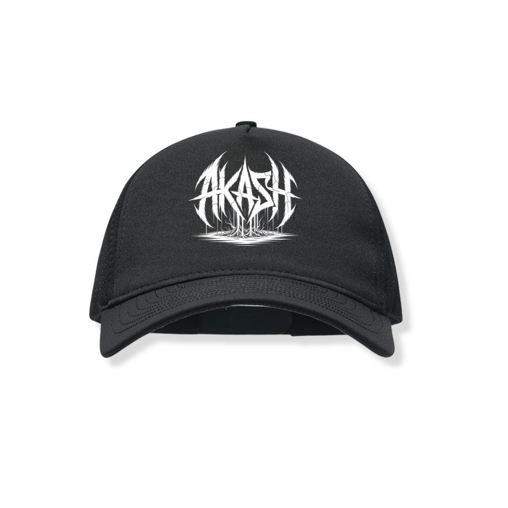 Akash Retro Typography Graphic Style Black Hat