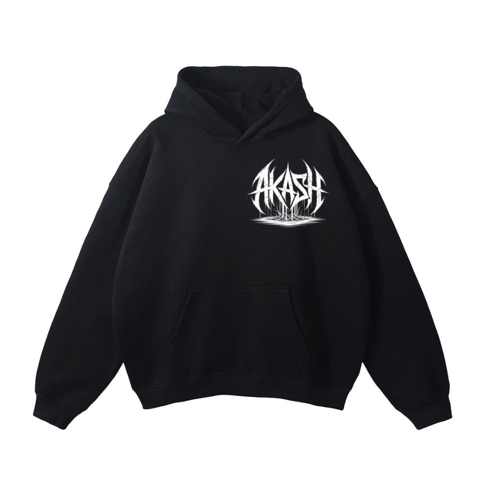 Akash Retro Typography Graphic Style Hoodie