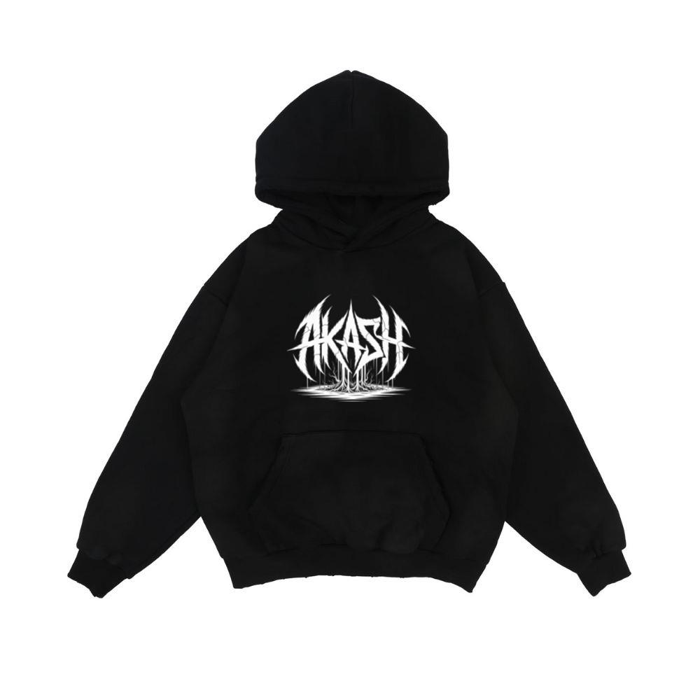 Akash Retro Typography Graphic Style Hoodie