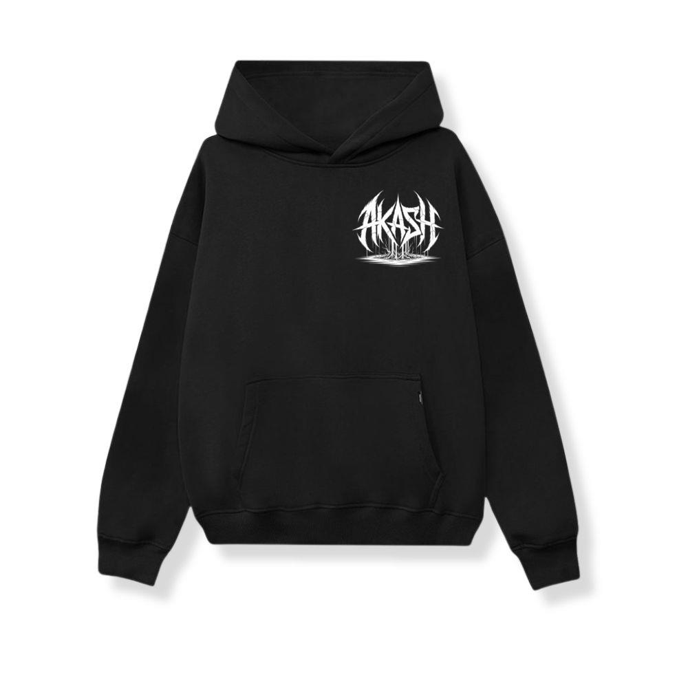 Akash Retro Typography Graphic Style Hoodie