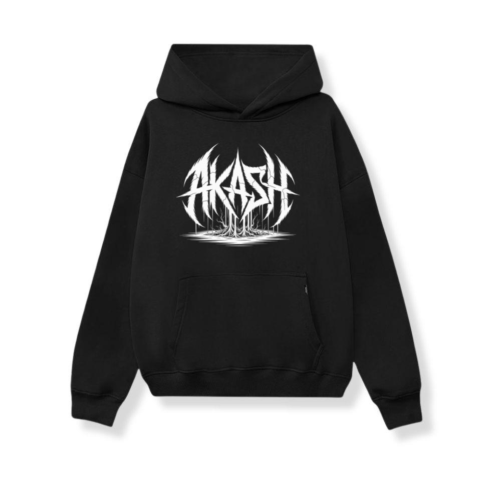 Akash Retro Typography Graphic Style Hoodie