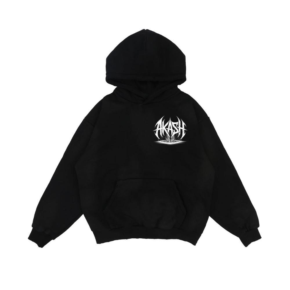 Akash Retro Typography Graphic Style Hoodie